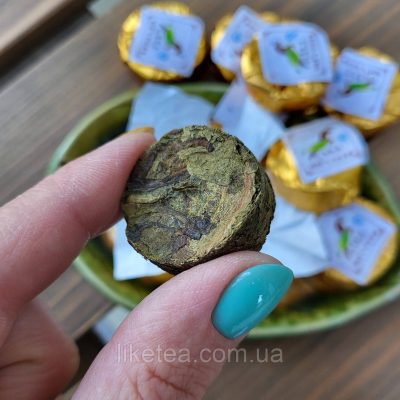 Шень пуэр круг золотой 1шт/5 грам