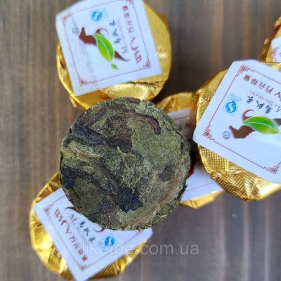 Шень пуэр круг золотой 1шт/5 грам