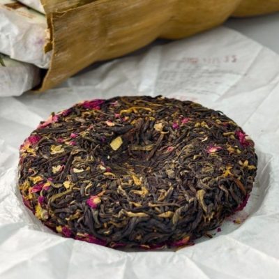 Дянь Хун с розой красный чай, 100г