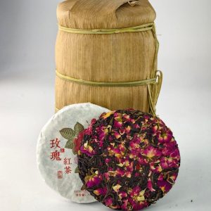 Дянь Хун с розой красный чай, 100г